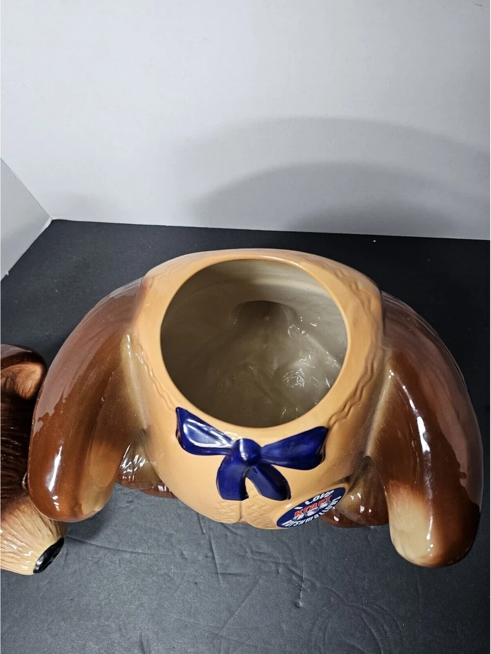 Vintage 1982 Kraft T Bear Cookie Jar I Love Marshmallows Regal China 15in